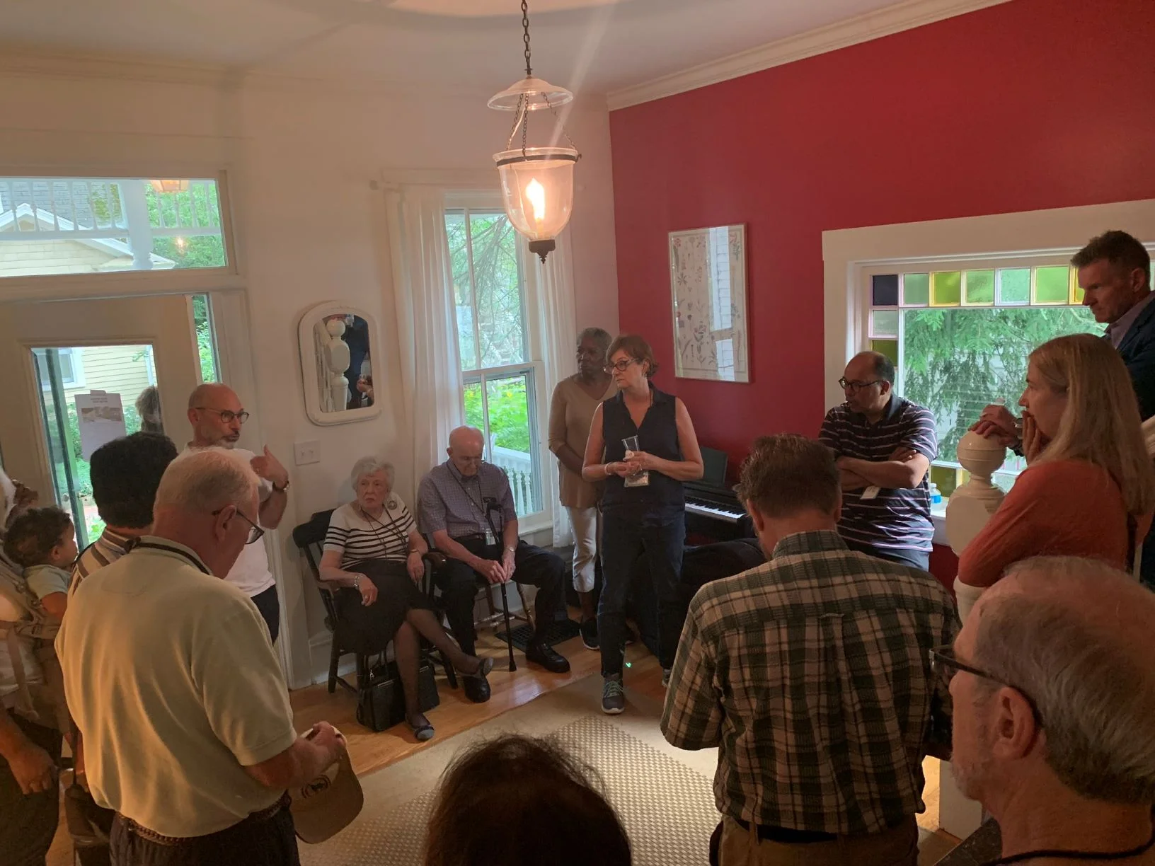  Discussions at the AAHH House