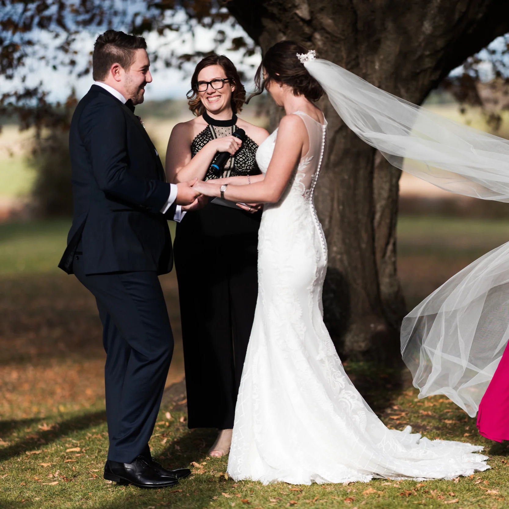 Kathleen Ryan adds some freshness to the ceremony
