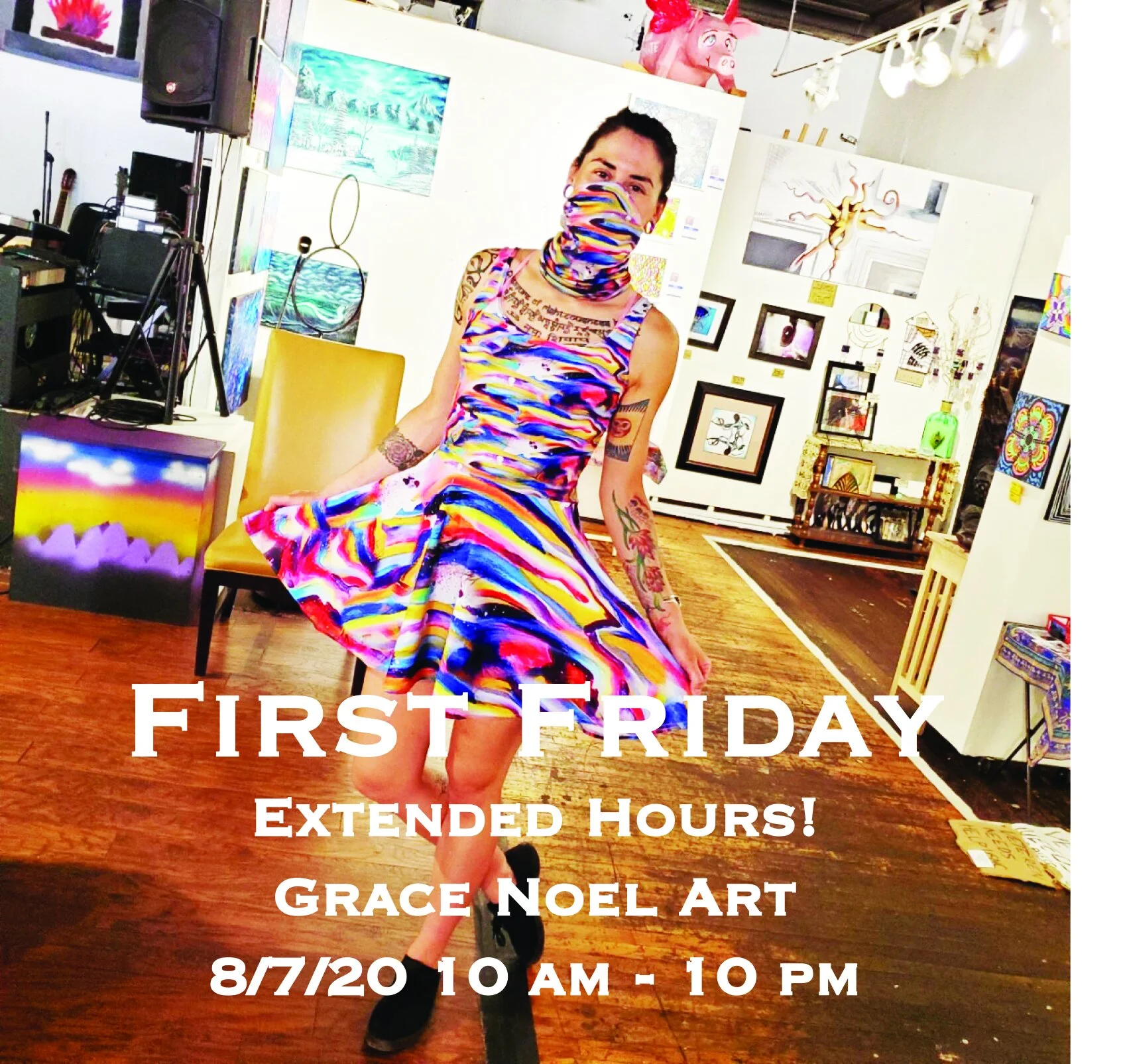 First Friday *Extended Hours* | Grace Noel Art