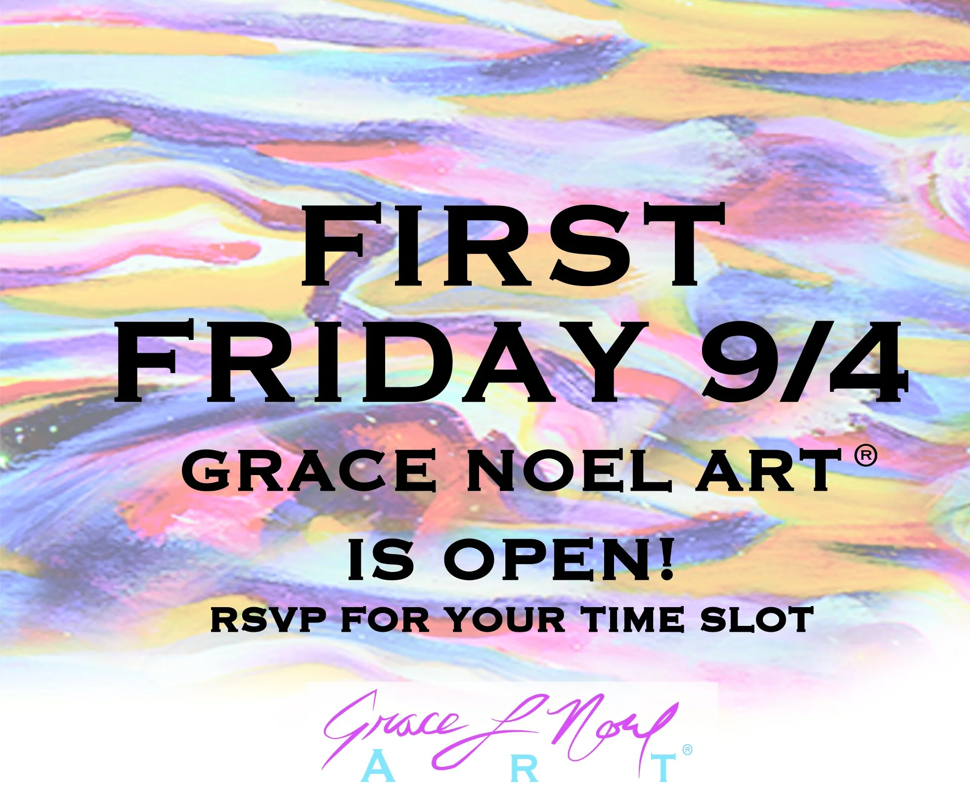 9/4 First Friday *Extended Hours* | Grace Noel Art 