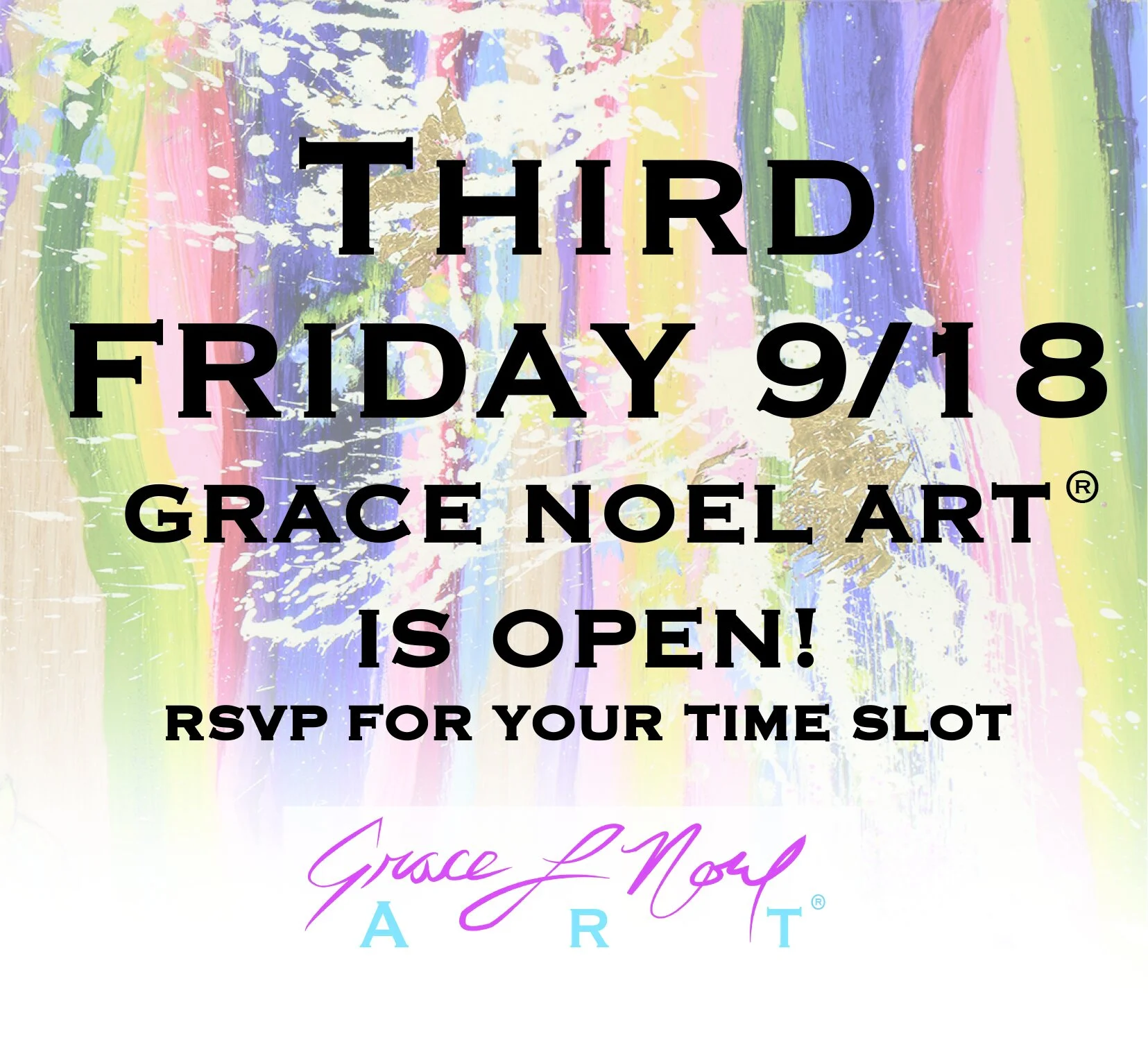 9/18 THIRD FRIDAY | by Grace Noel Art