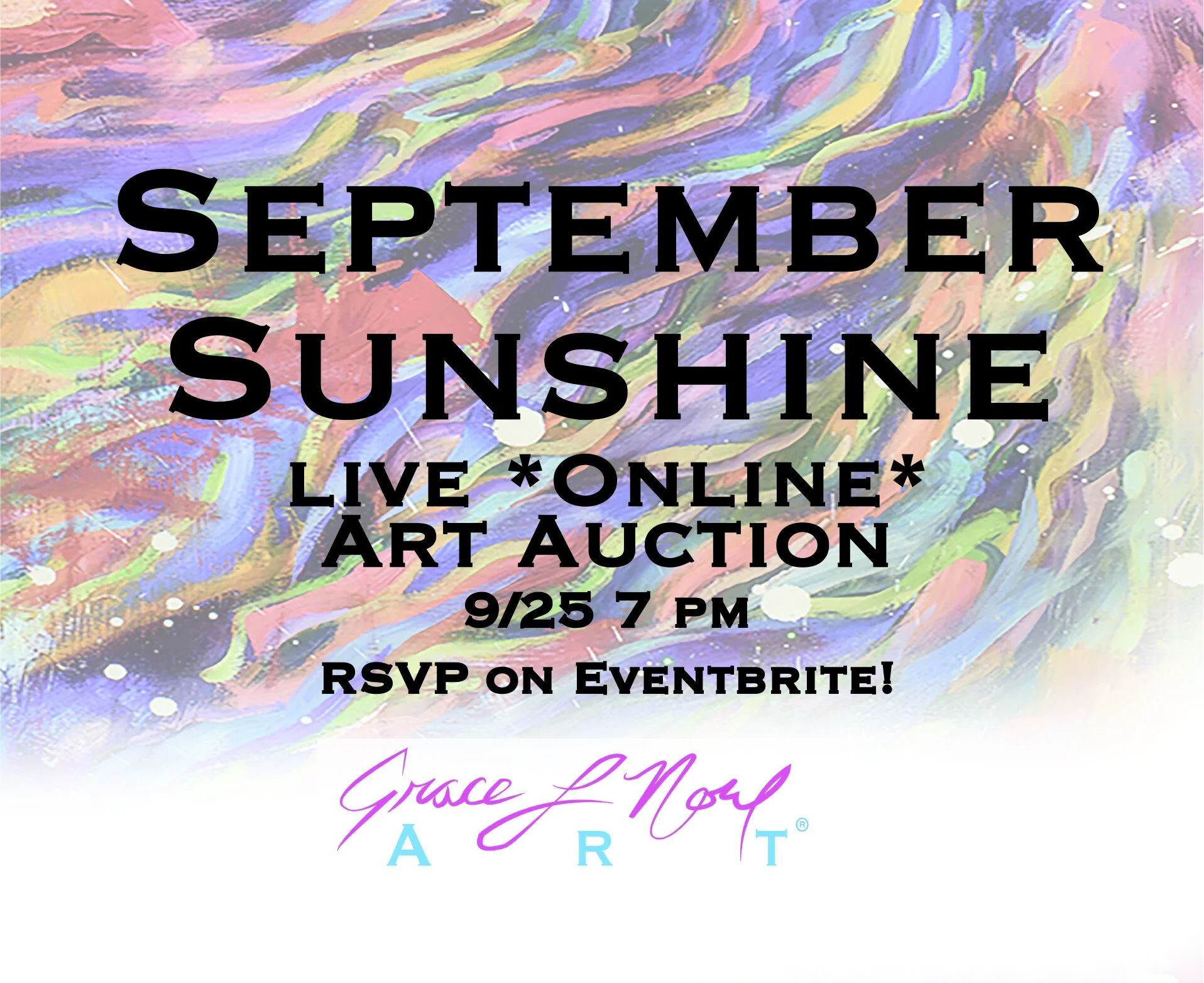 September Sunshine *Online* ART AUCTION | GRACE NOEL ART 