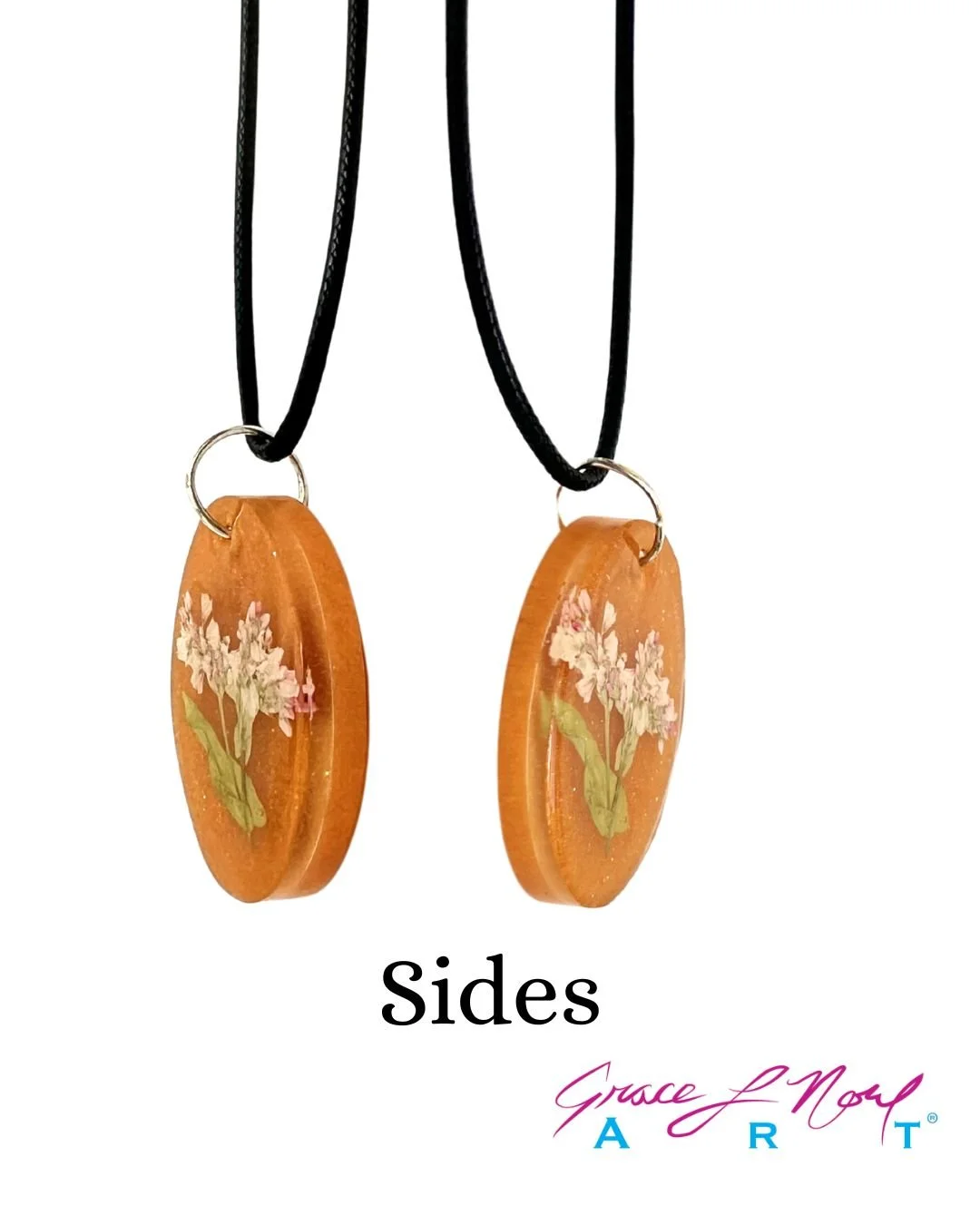 OrangePendantPinkFlower-Sides.GraceNoelArt.jpg
