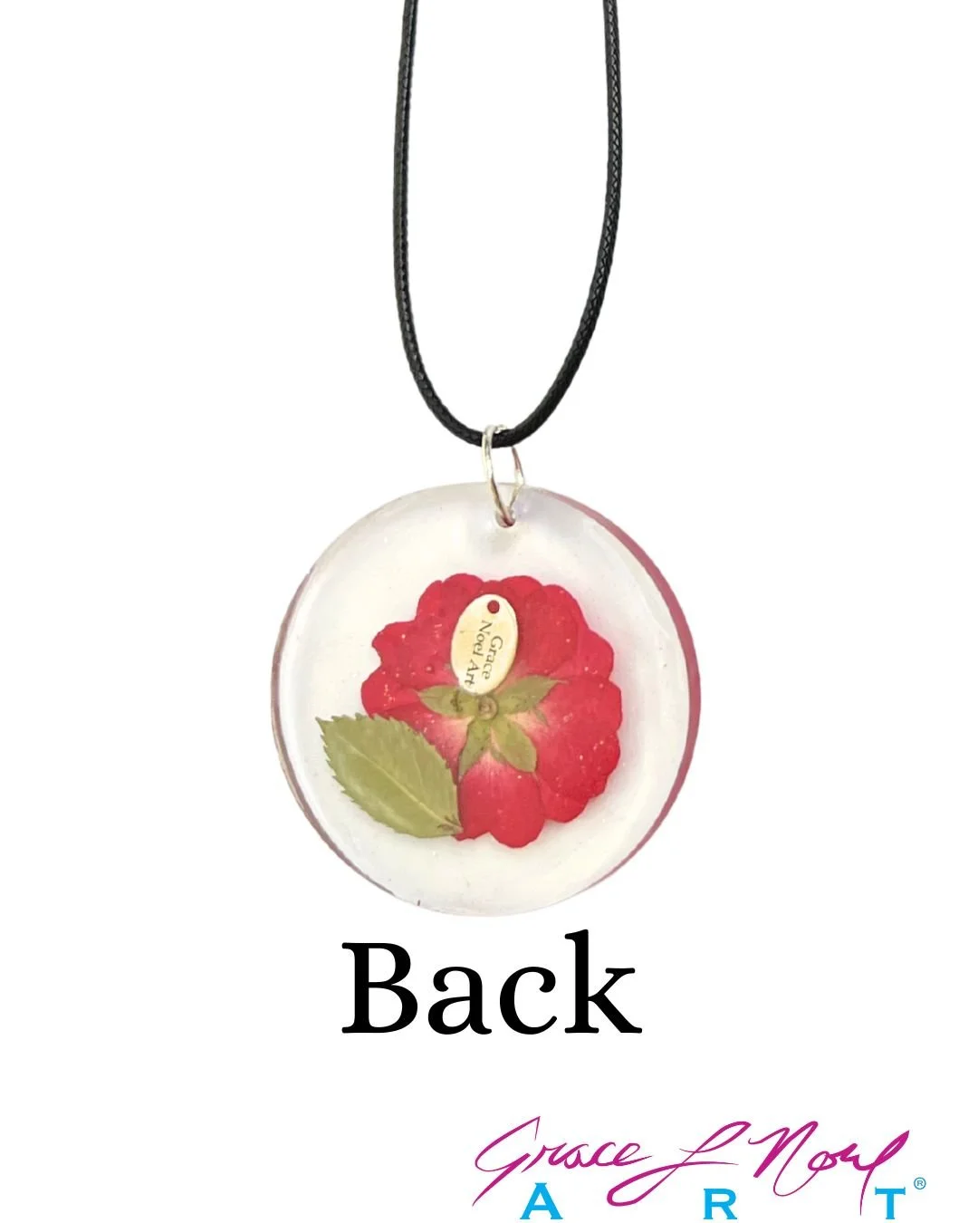 Rose&ClearPendantWhiteFlower-Back.GraceNoelArt.jpg