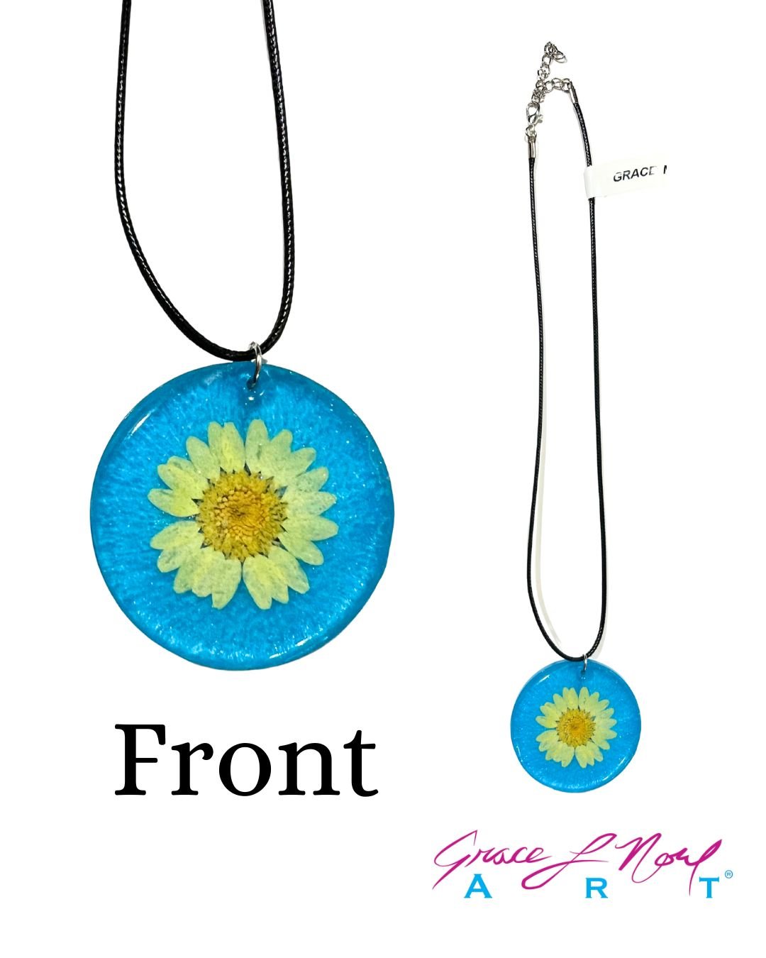 02BluePendantYellowFlower-Front.GraceNoelArt.jpg