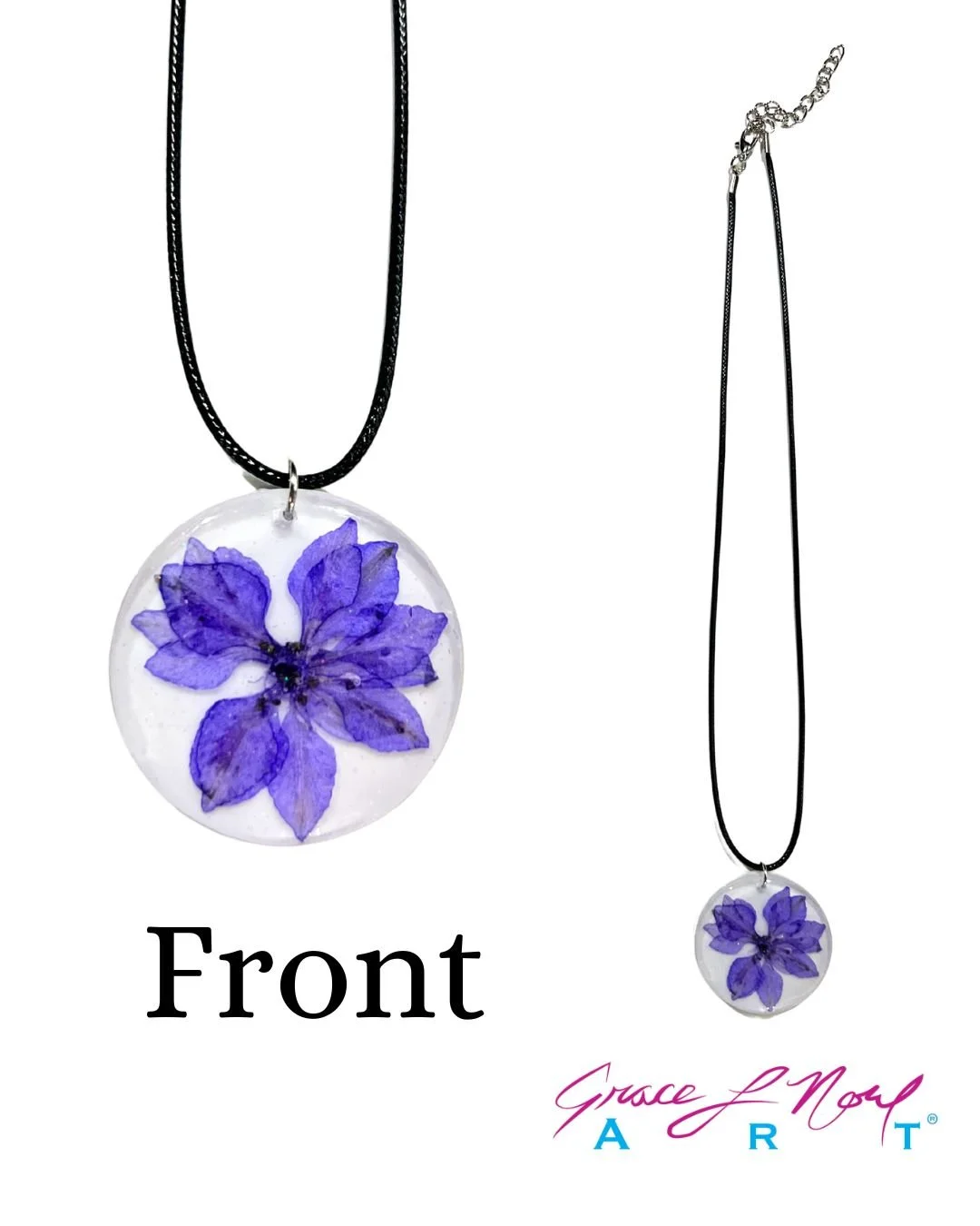 WhitePendantPurpleFlower-Front.GraceNoelArt.jpg
