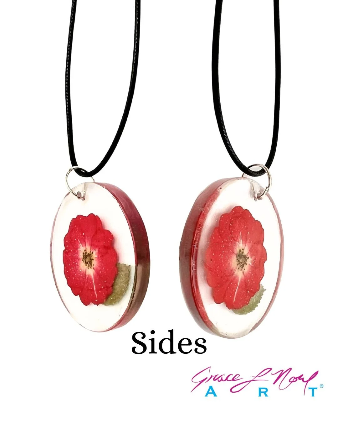 Rose&ClearPendantWhiteFlower-Sides.GraceNoelArt.jpg