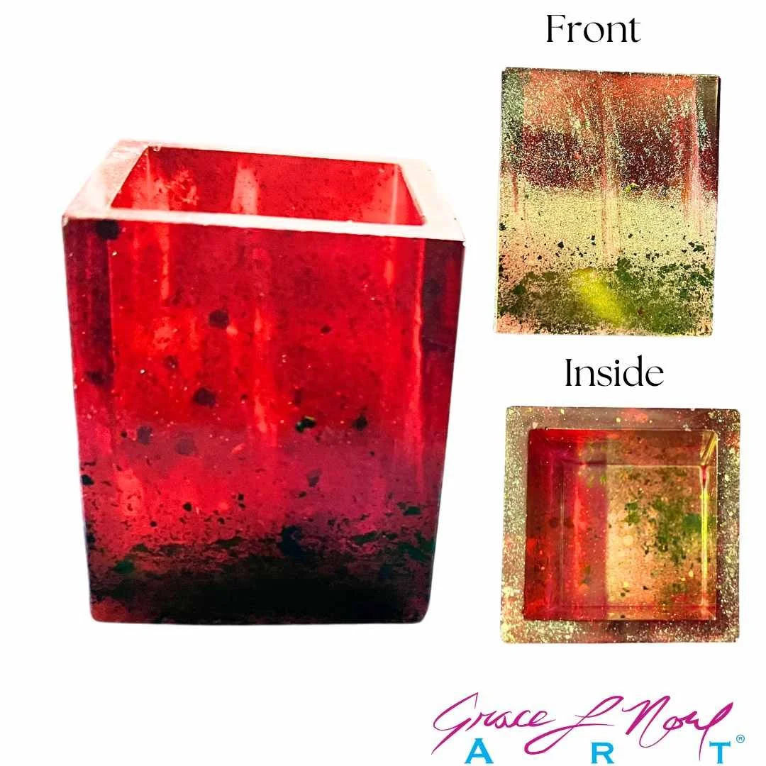Red&GreenResinCube.GraceNoelArt.jpg