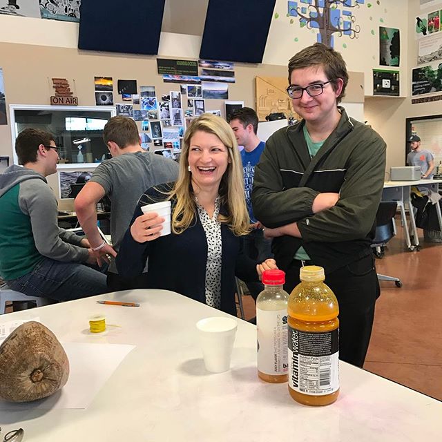Product testing with our principal!