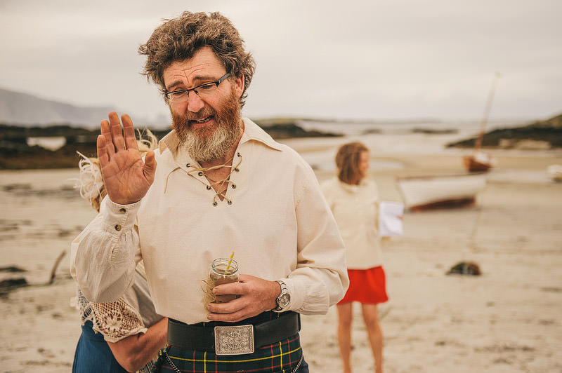 donegal beach wedding