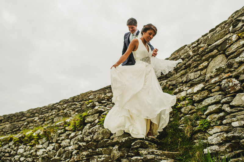 Donegal ancient Irish fort wedding