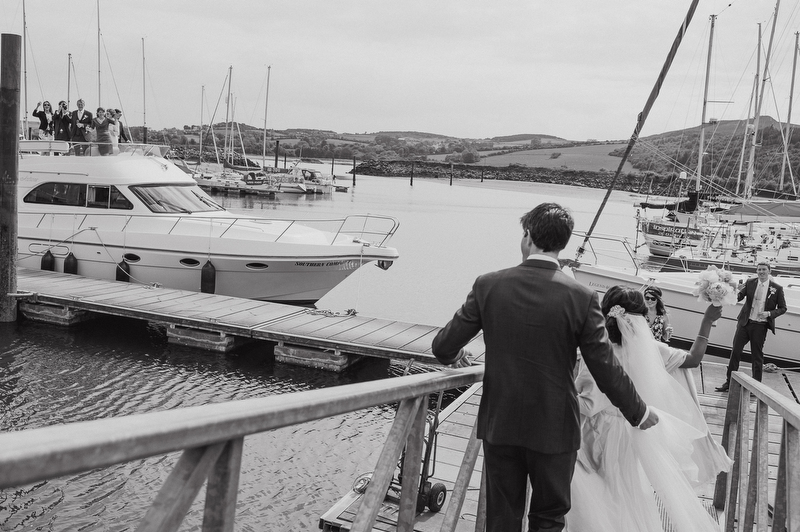boat wedding ireland