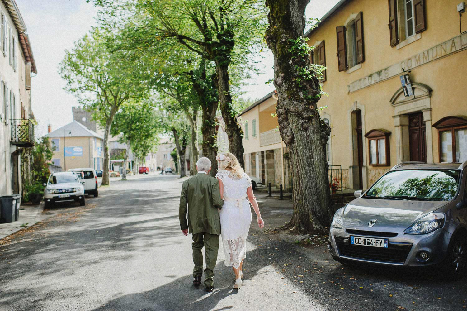 wedding in a french village