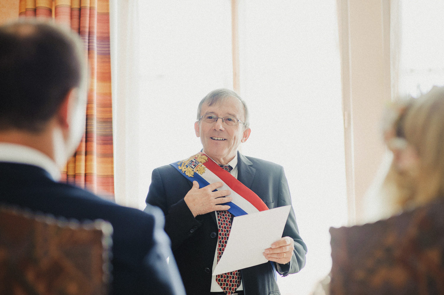 french mayor wedding celebrant