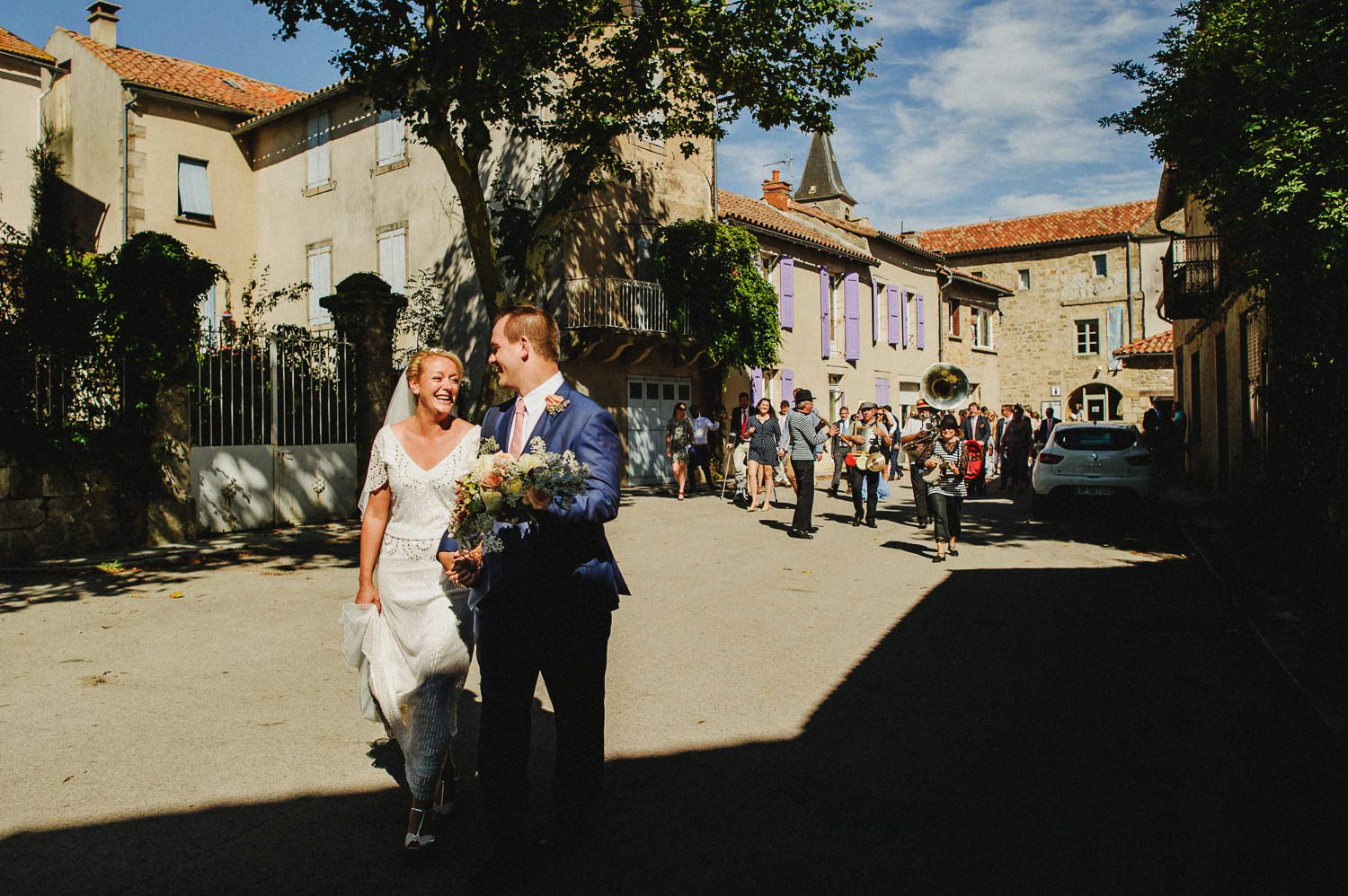 wedding procession france