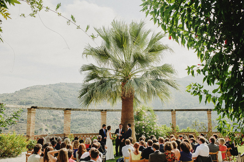 outdoor wedding andalusia