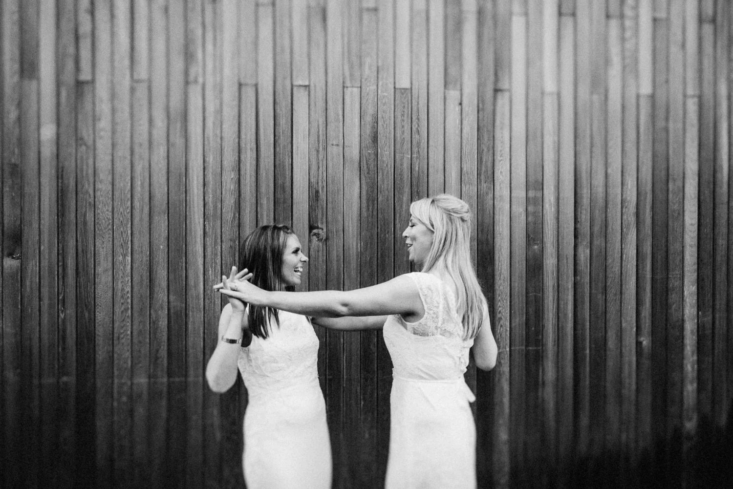 Glassonbury! Kelly &amp; Jenny's Wineport Lodge Wedding