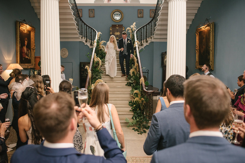 stairs at Drenagh House Weddings