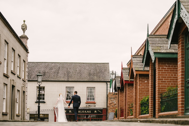 wedding at Ulster Folk Museum Cultra