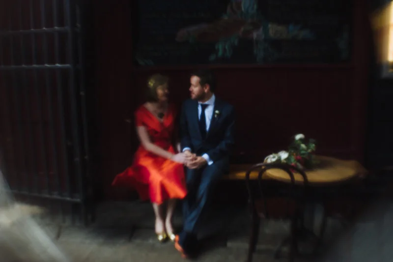 Marie &amp; Graham / Powerscourt Theatre &amp; Fallon and Byrne wedding