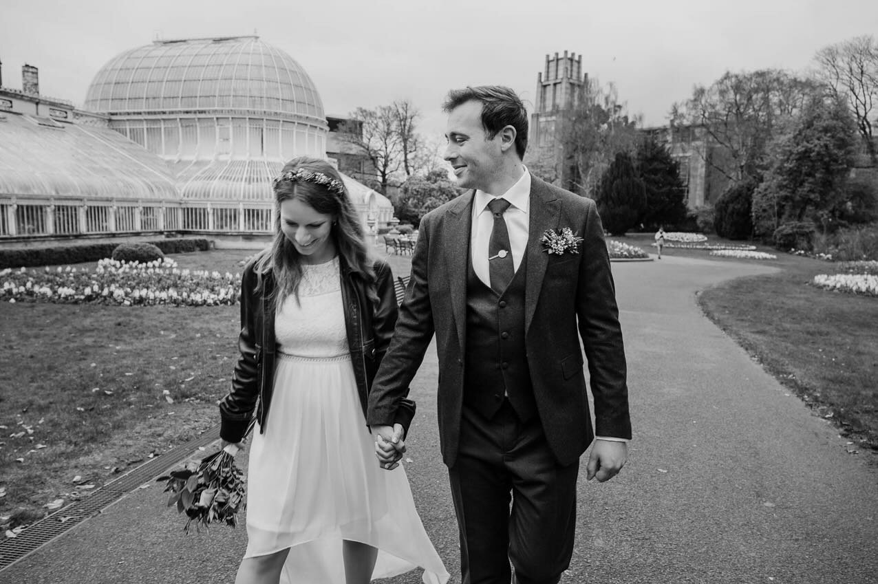 Sometimes you can&rsquo;t beat keeping it simple. Evelyn and Peter got married in Belfast yesterday 🎉

City Hall ceremony, a pint in the Crown bar and a jaunt to Botanic Gardens. Kinda perfect ❤️
.
.
.
.
.
.
.
.
.
.
.
#documentaryphotographer #alter