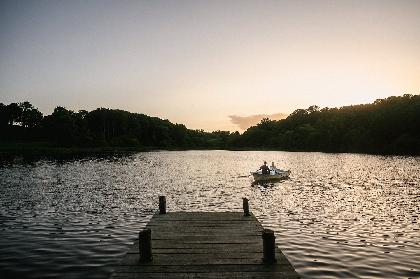 Absolutely loved Zo&euml; and Ali&rsquo;s wedding in Finnebrogue Woods. Just a perfect day, from the ceremony in Ballyculter, to boating on Finnebrogue Lough, to dancing in the tipis under the stars. Thanks so much for having us along 🤍 

@finnebrog