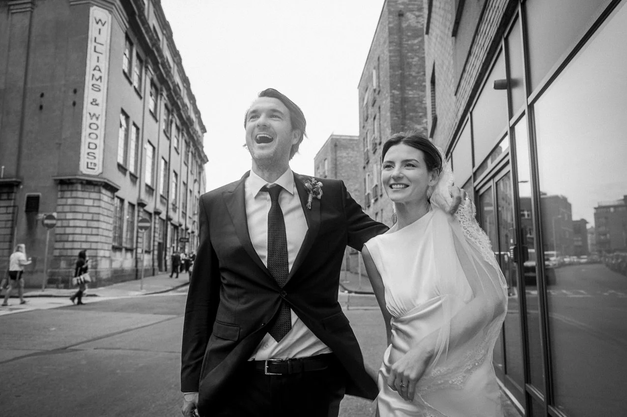 Some favourites from Ciara and Patrick&rsquo;s wonderful whirlwind of a wedding in Dublin. Loved the creative energy of it all, the craic and the joy. Weddings don&rsquo;t have a script. Each day unfolds itself in its own unique way. And it&rsquo;s a