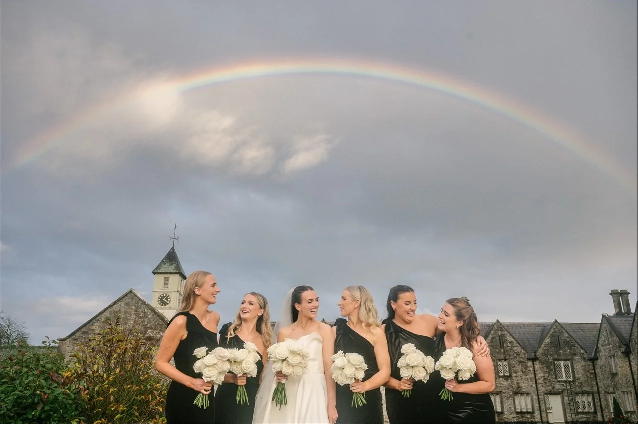 Such a joyful day at Karen and David&rsquo;s wedding in Kilkea Castle. A rainy day offered up a rainbow late afternoon, which was a delight. So much love and fun at this wedding. Huge congratulations Karen and David x

Venue @kilkeacastle 
Video @sha