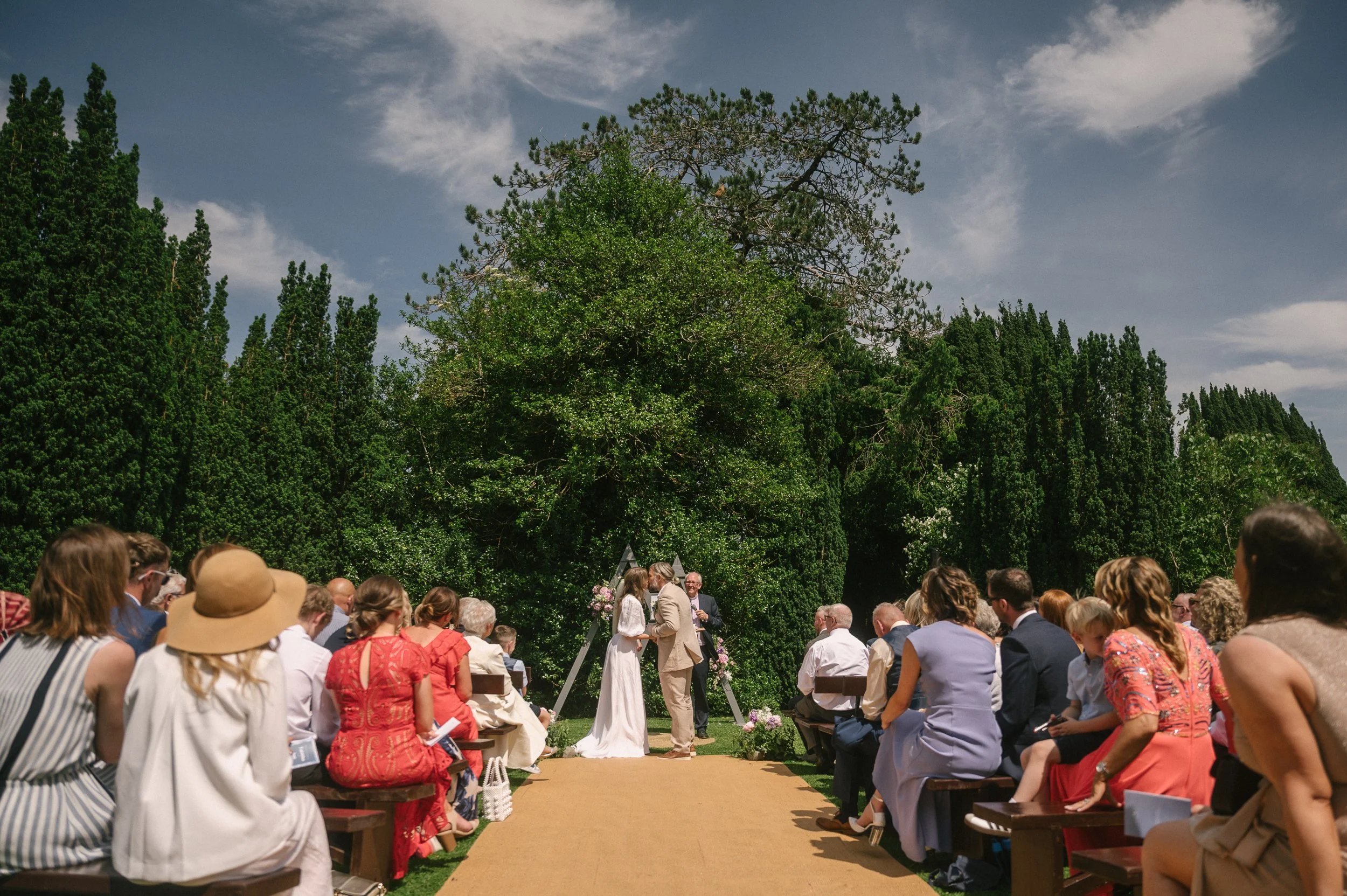 limepark garden wedding ceremony