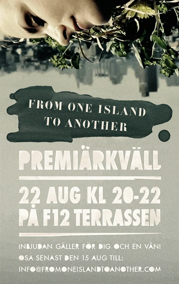 The official invitation to the event. 