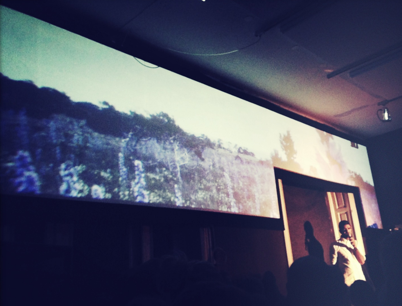 Paul Jerndal introduced the film and talked about the importance of reflecting. 