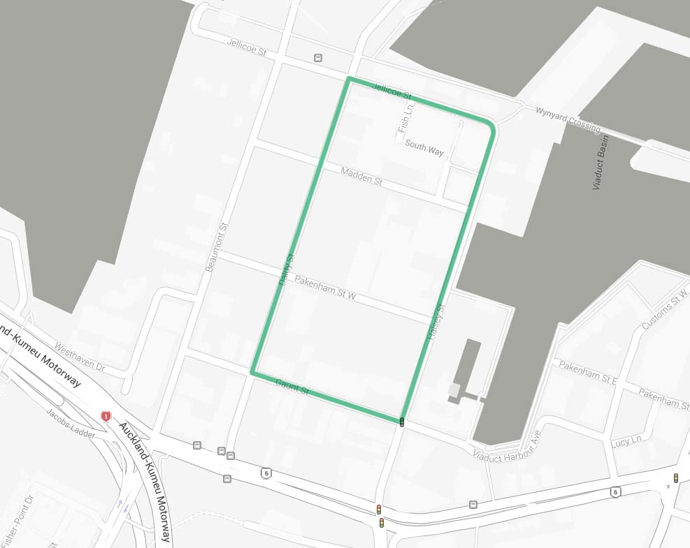 Existing Dockline Route