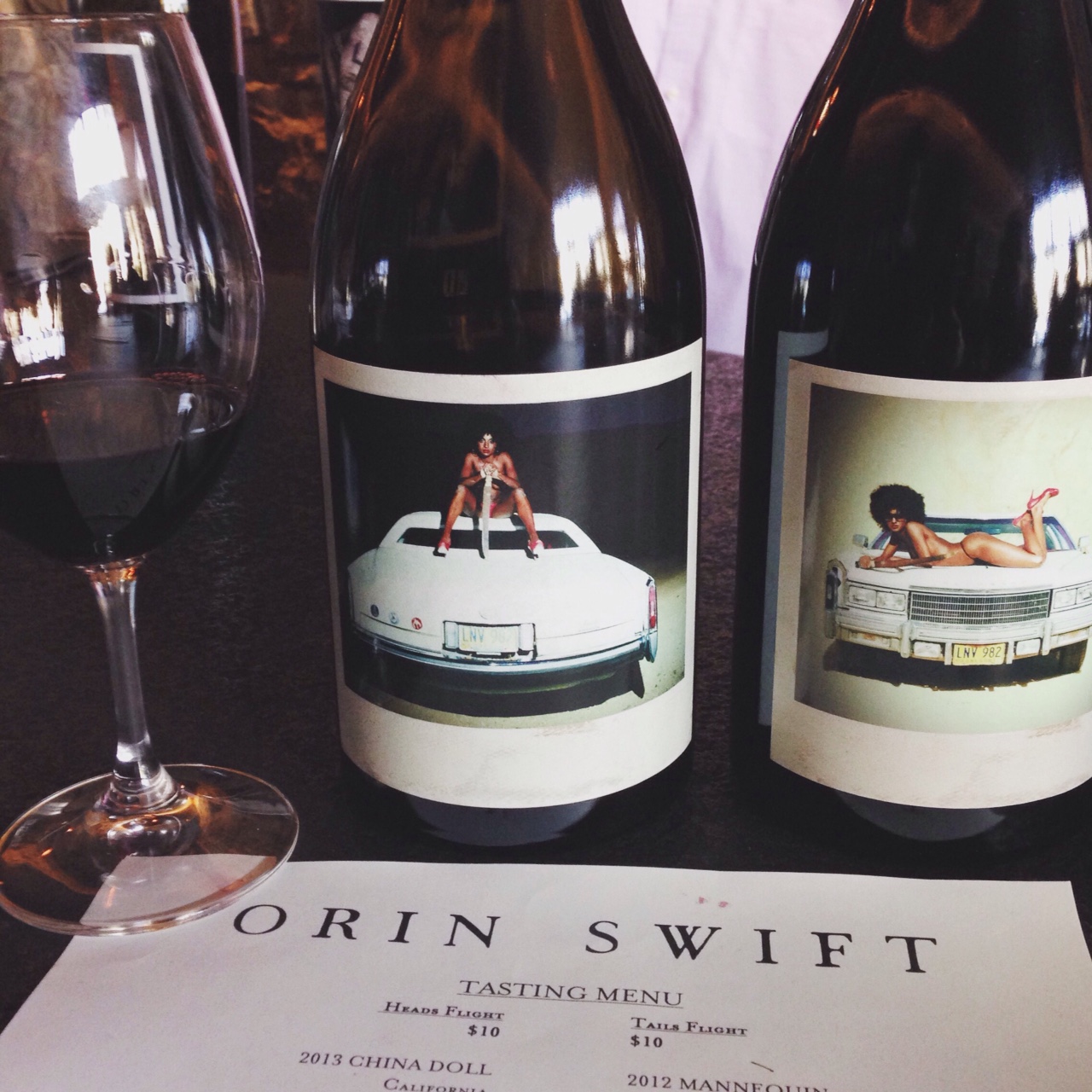  AND THE AWARD FOR SEXIEST LABEL GOES TO... ORIN SWIFT "MACHETE"&nbsp; 