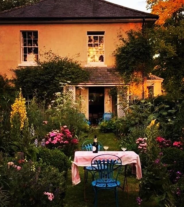 I meditate everyday and when I listen to a guided meditation your asked to imagine a beautiful garden.  I saw this garden and it reminds me of my home in England.  I can imagine the scents of the flowers and the warm breeze against your skin as you c