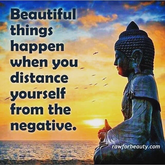 We are now self distancing because this Covid 19 will has a negative effect on our health and our lives.  Buddha told us how beautiful things would happen when we distance from the negative.🙏🏻🙏🏻🙏🏻🙏🏻🙏🏻💫
