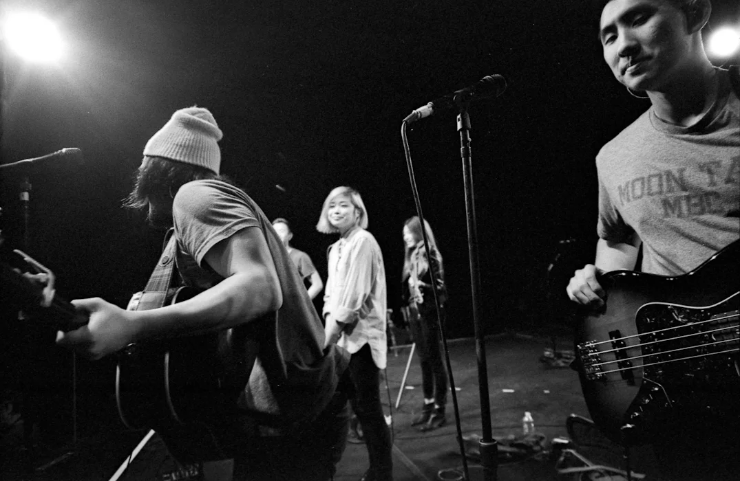During Our Set for the Goo Goo Dolls Tour - 2014