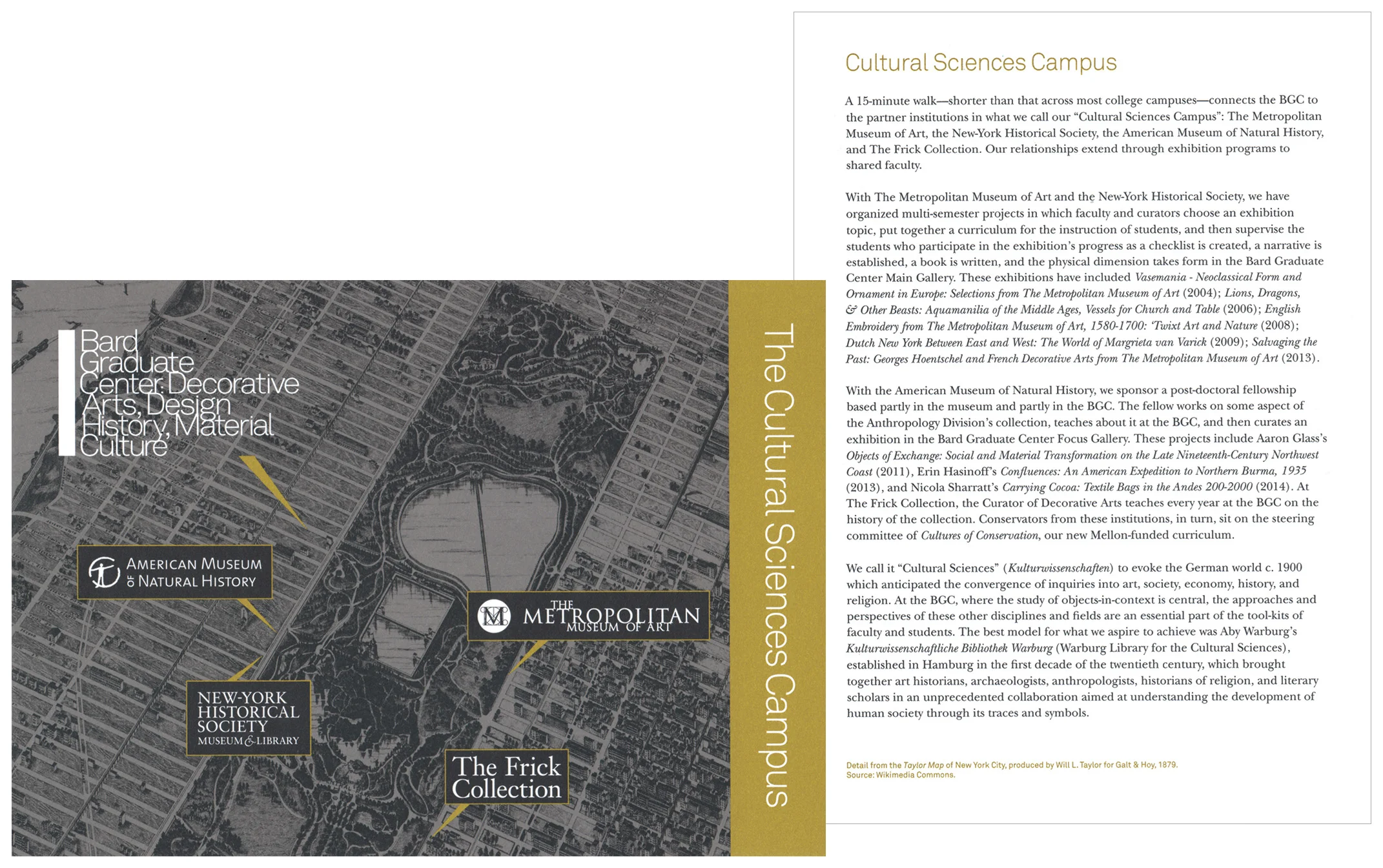 THE CULTURAL CAMPUS PROMOTIONAL CARD