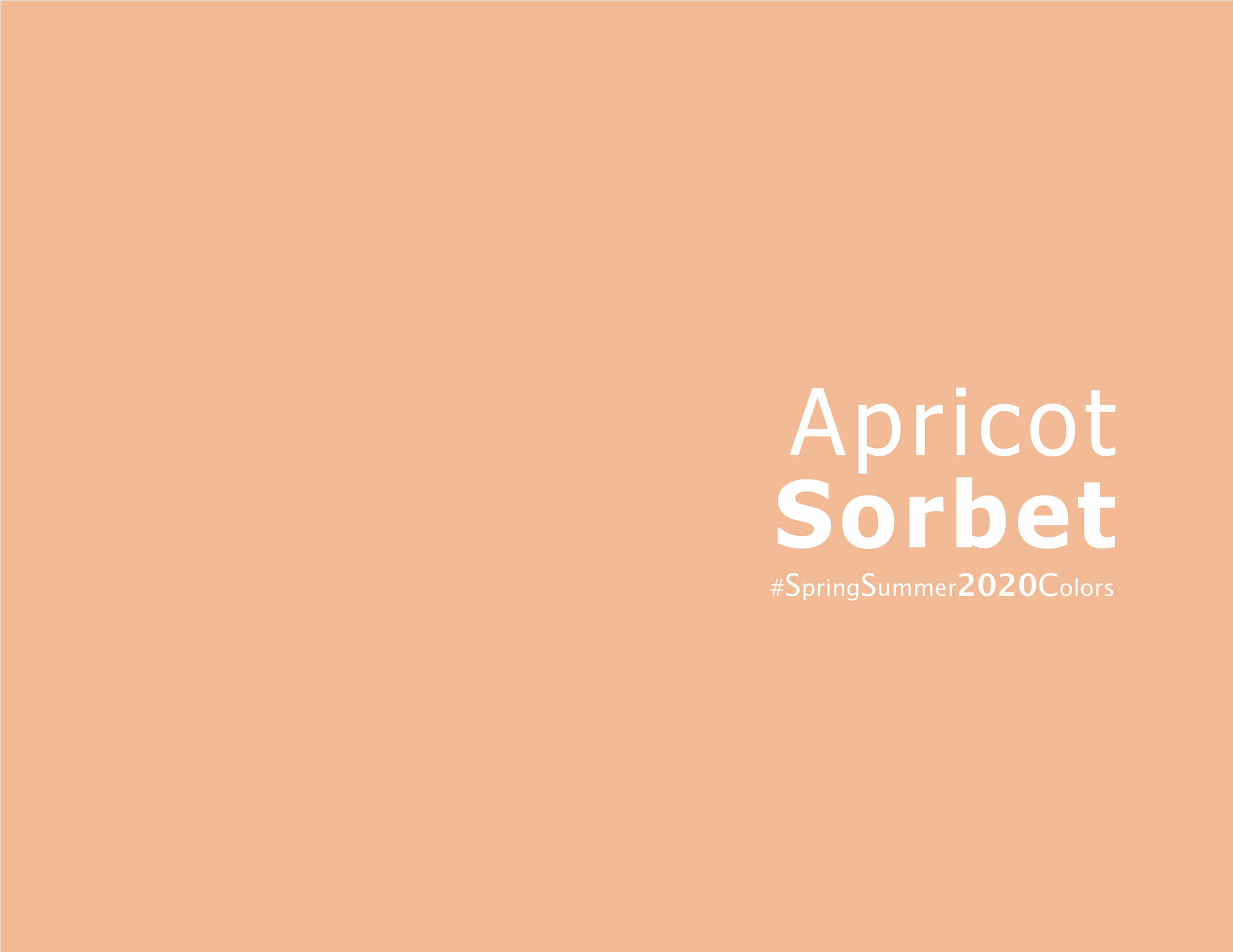 Top 6 color trends SS20. Double Vertical_ApricotSorbetApricot+.jpg