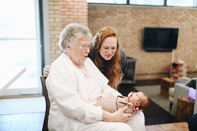 Rosie Kay meets great grandma Dorana 🥰