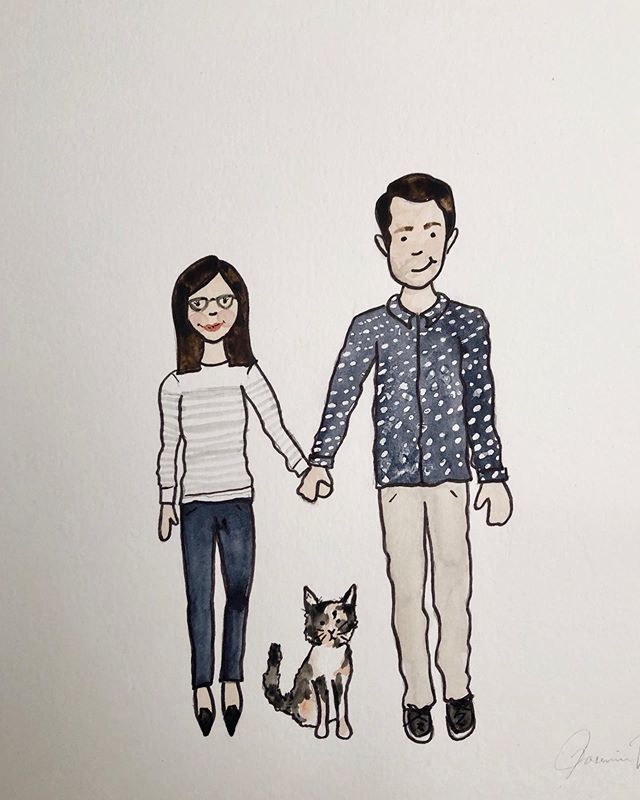 anniversary gift 👫🐈 stripes, dots and calico