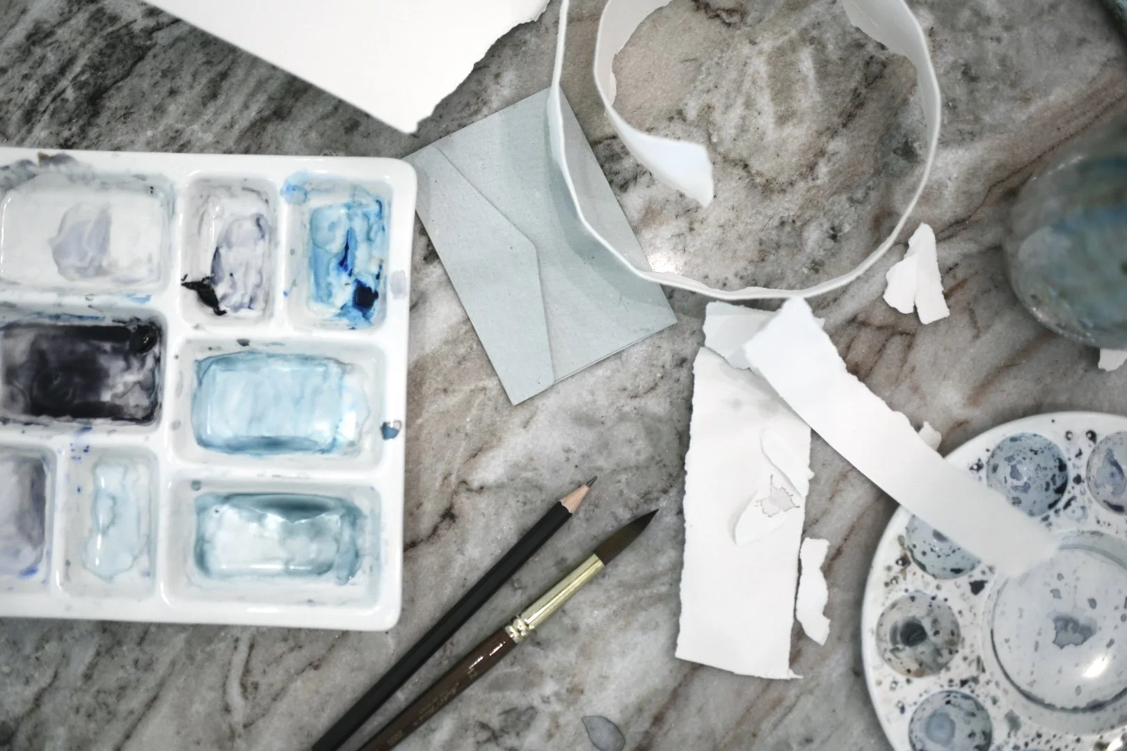 WATERCOLOR SEA GLASS