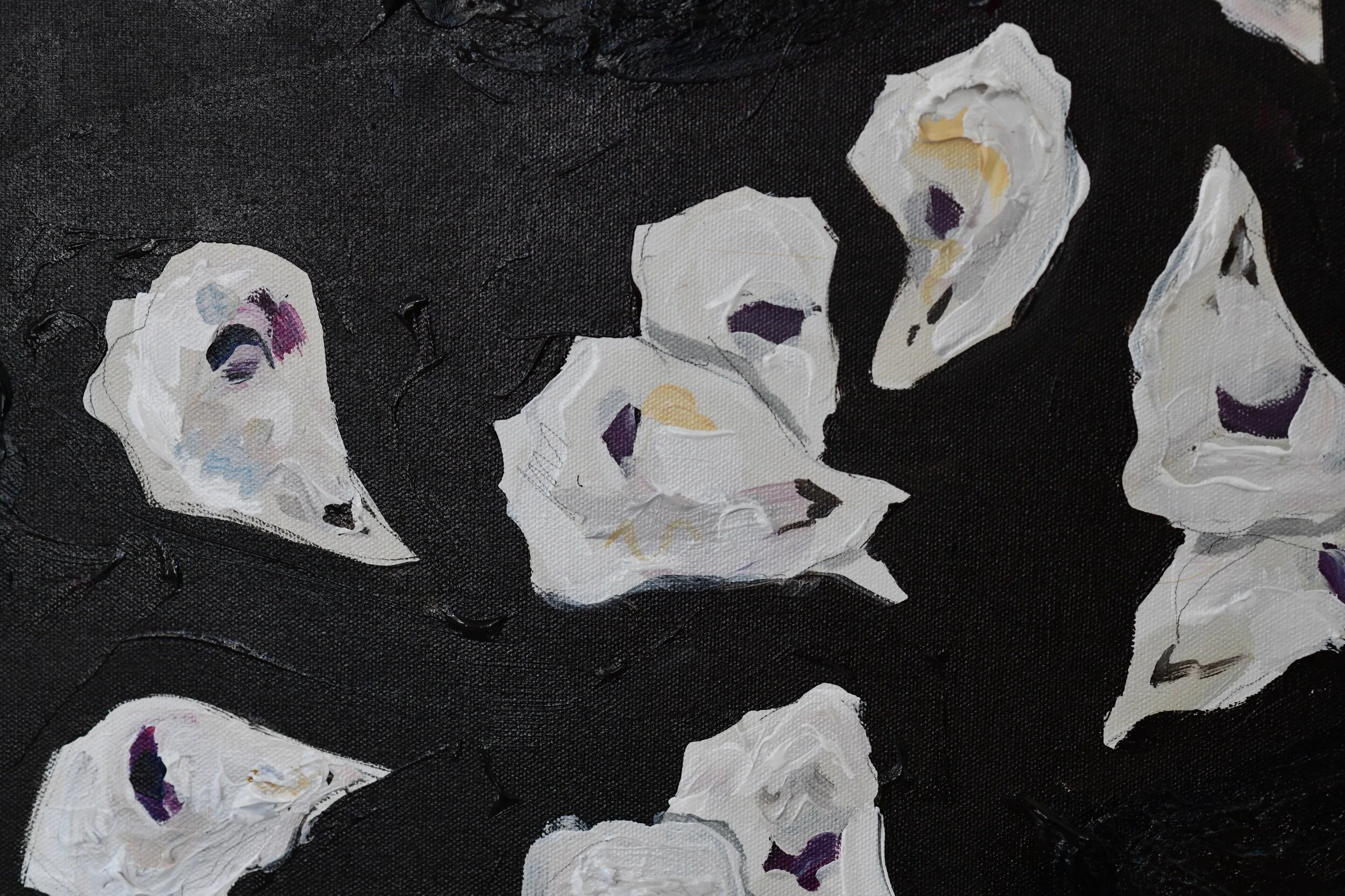 COASTAL OYSTER PAINTINGS