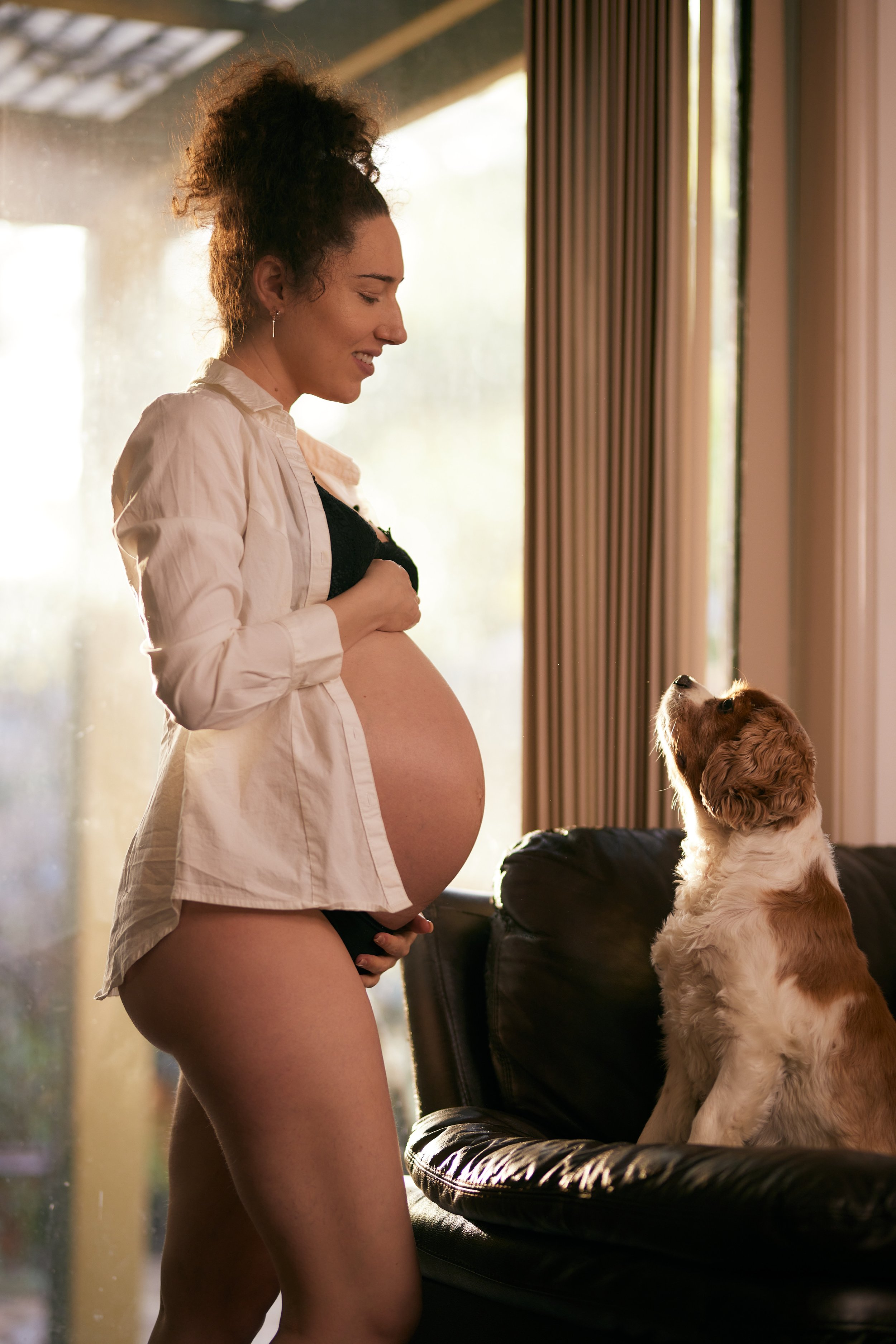 pregnancy shoot dog.jpg