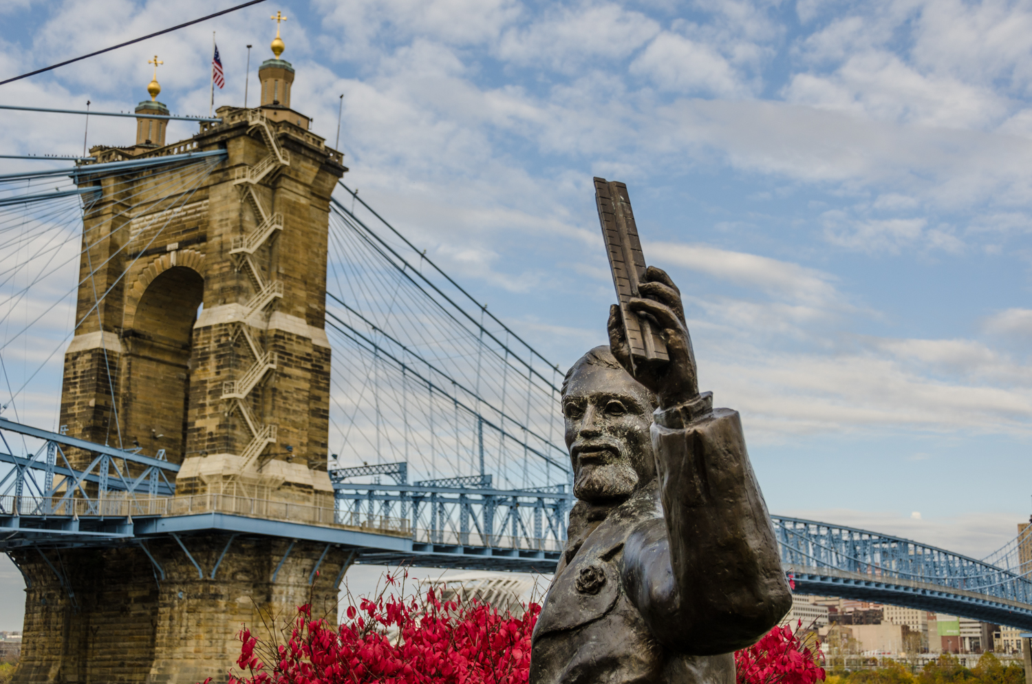 John A. Roebling Suspension Bridge