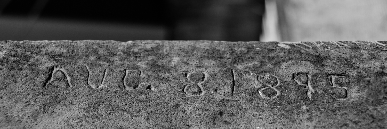 Very old graffiti