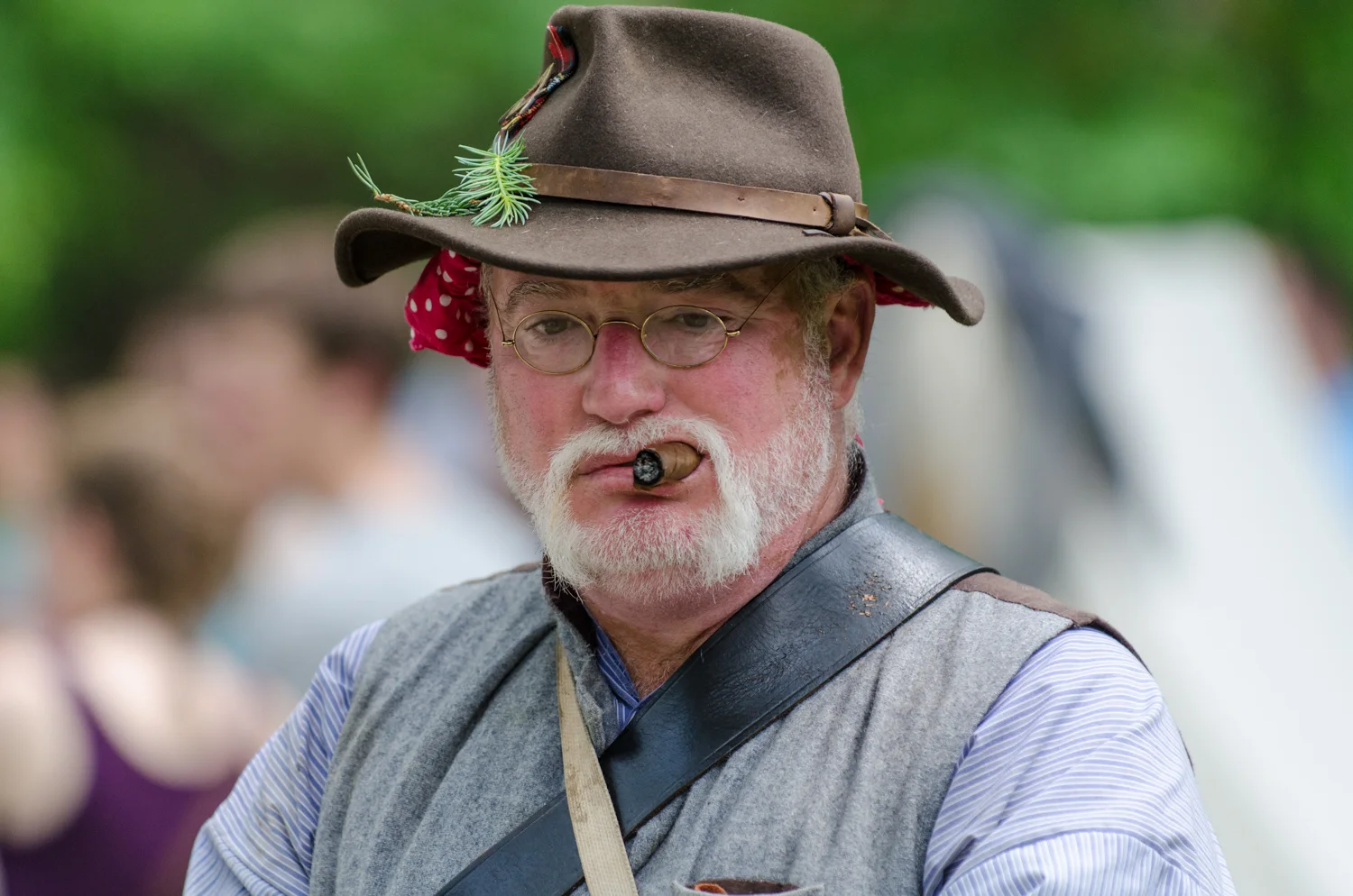 Rebel soldier. Heritage Village, Sharon Woods, Sharonville, Ohio
