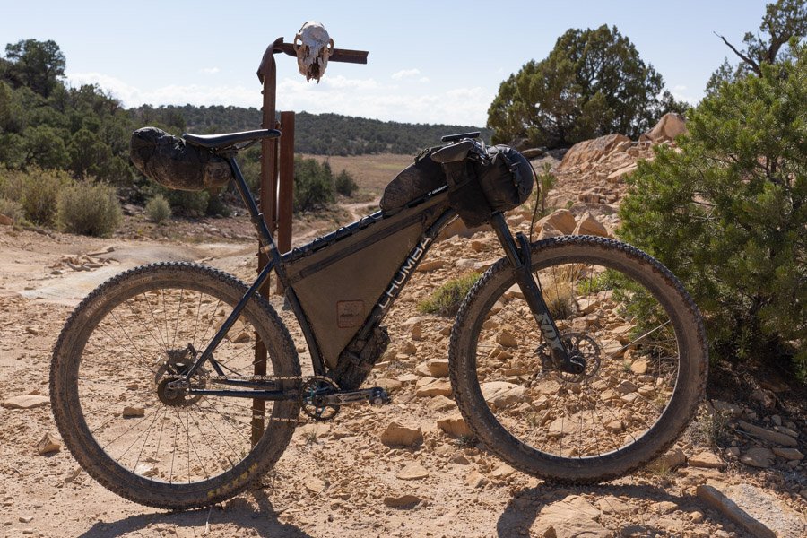  bikepacking bike on colorado trail 