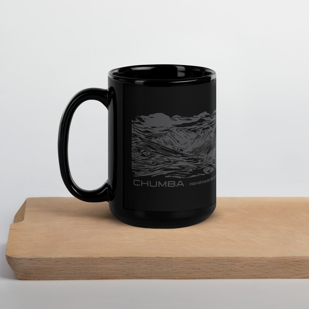 Illinois State Black Stripes 15oz Coffee Mug