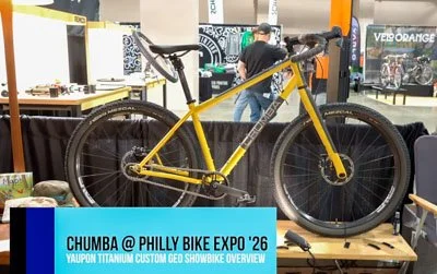 Chumba Bikes at Philly Bike Expo 2026: Yaupon Titanium Drop Bar MTB