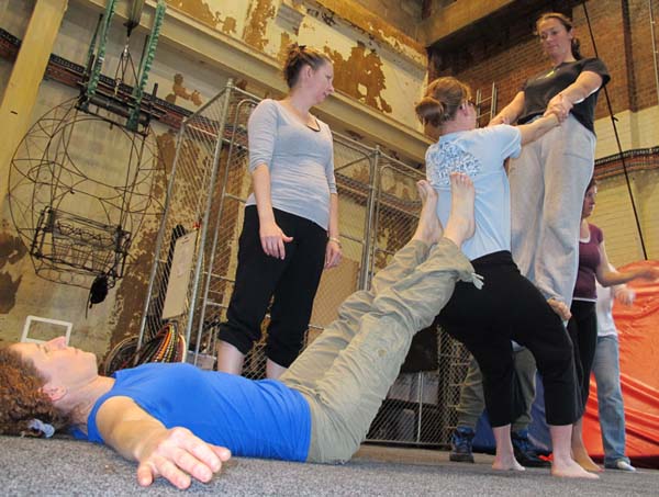 Circus Classes with Vulcana Women's Circus